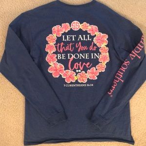 Simply Southern Long Sleeve T Size Medium